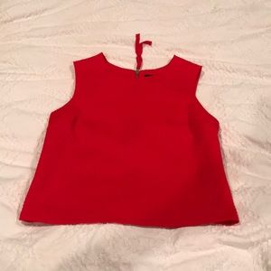 Trouve (Nordstrom) waffle crop top